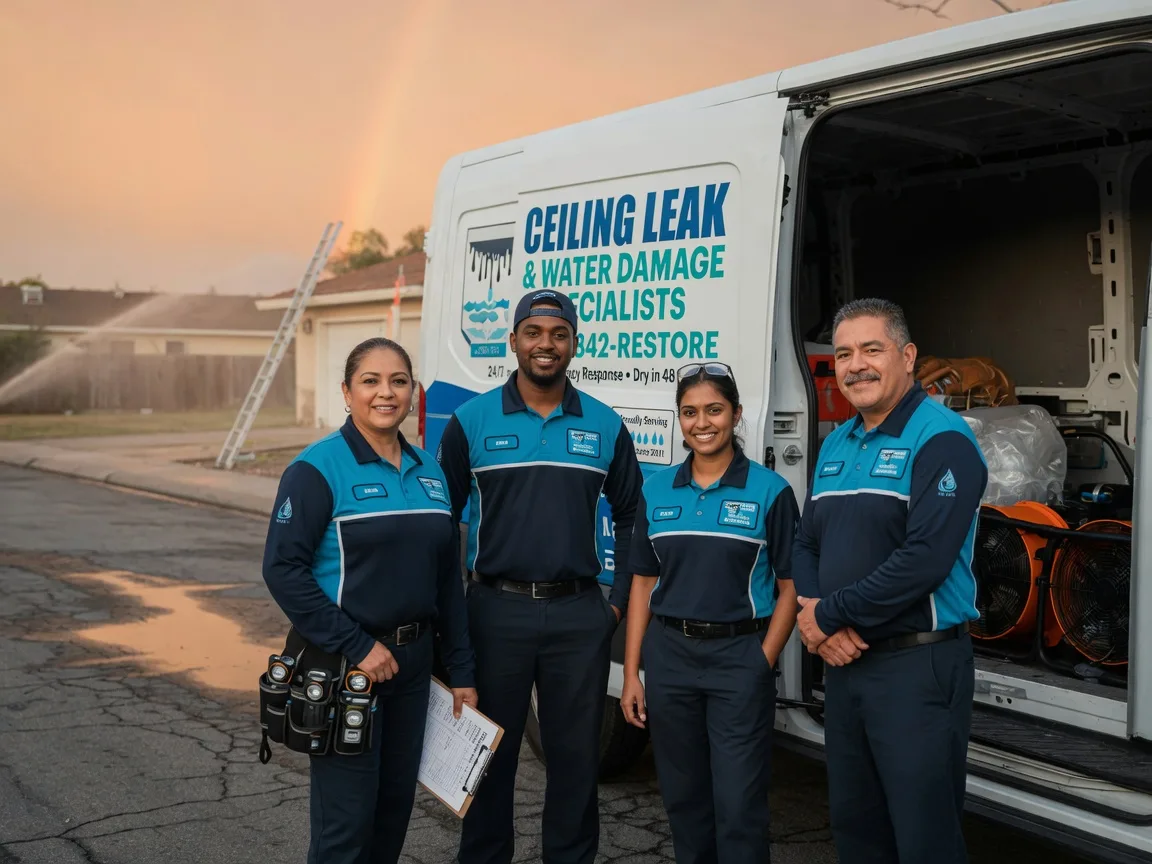 Ceiling Leak Cleanup company in Poultney, VT