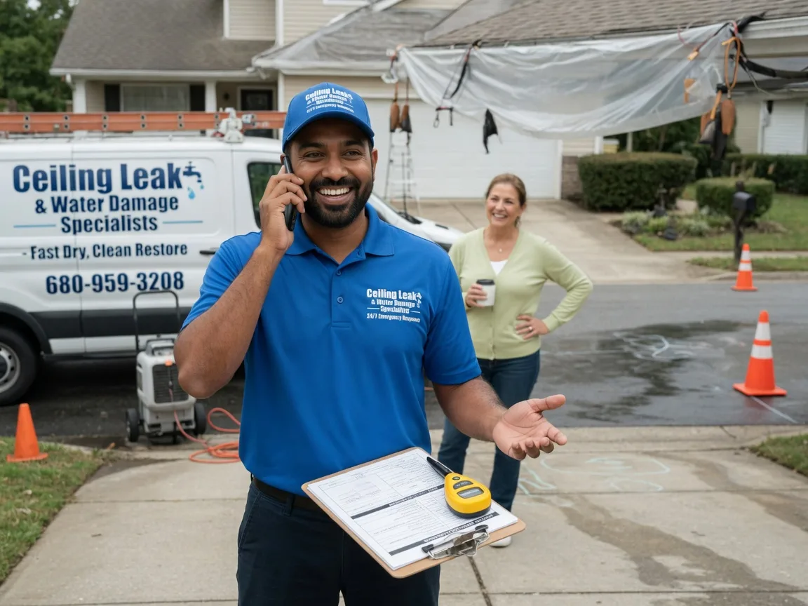 Ceiling Leak Cleanup Poultney, VT FAQs